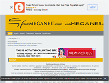 Tablet Screenshot of clubmeganeii.com